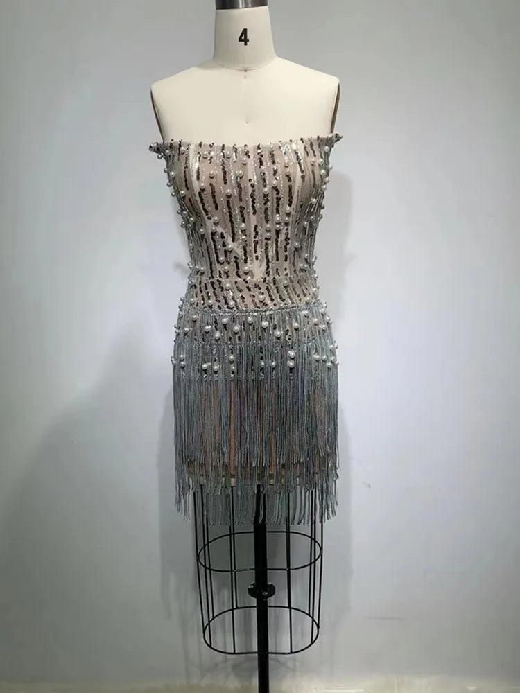 SUPREME SPARKLEC DRESS - Celestial Couture