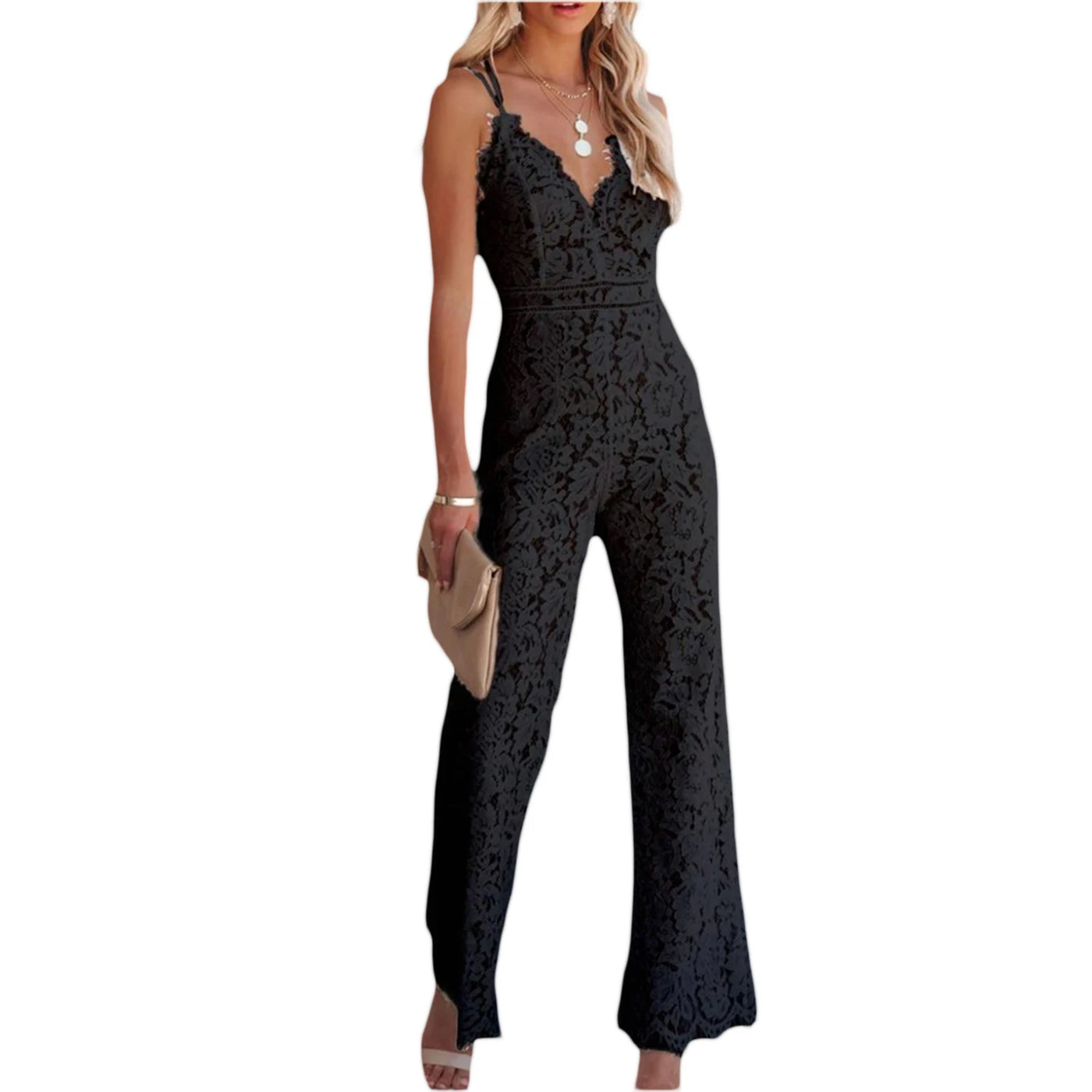 Celestial Lace Jumpsuit - Celestial Couture