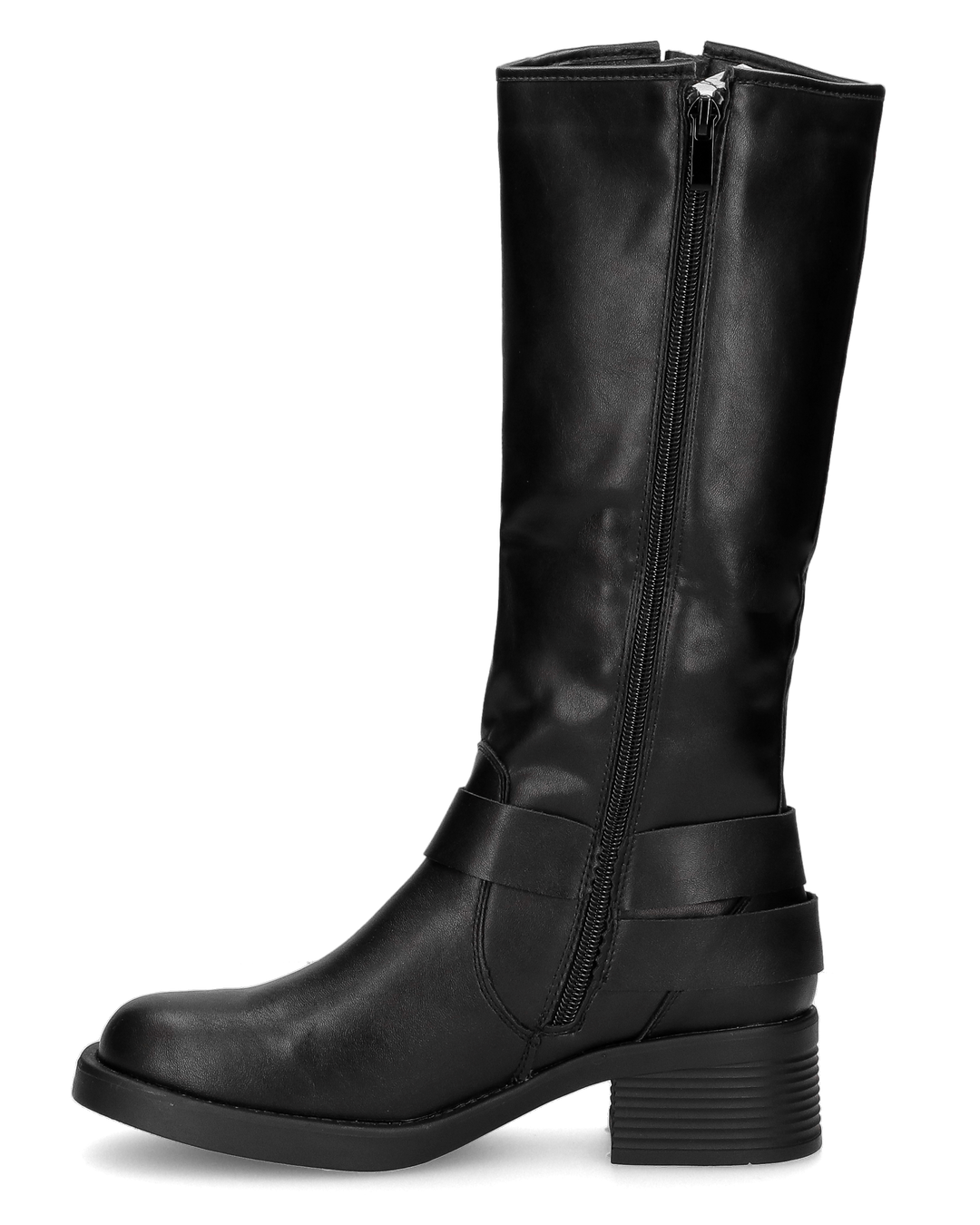 SHAKIIRA - stivali alti sotto al ginocchio con cinturini e fibbie