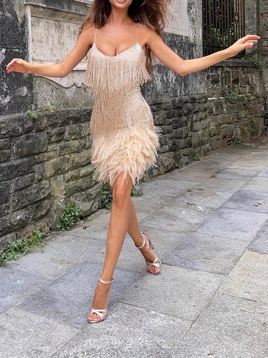 DAZZLE DARLING DRESS - Celestia Couture