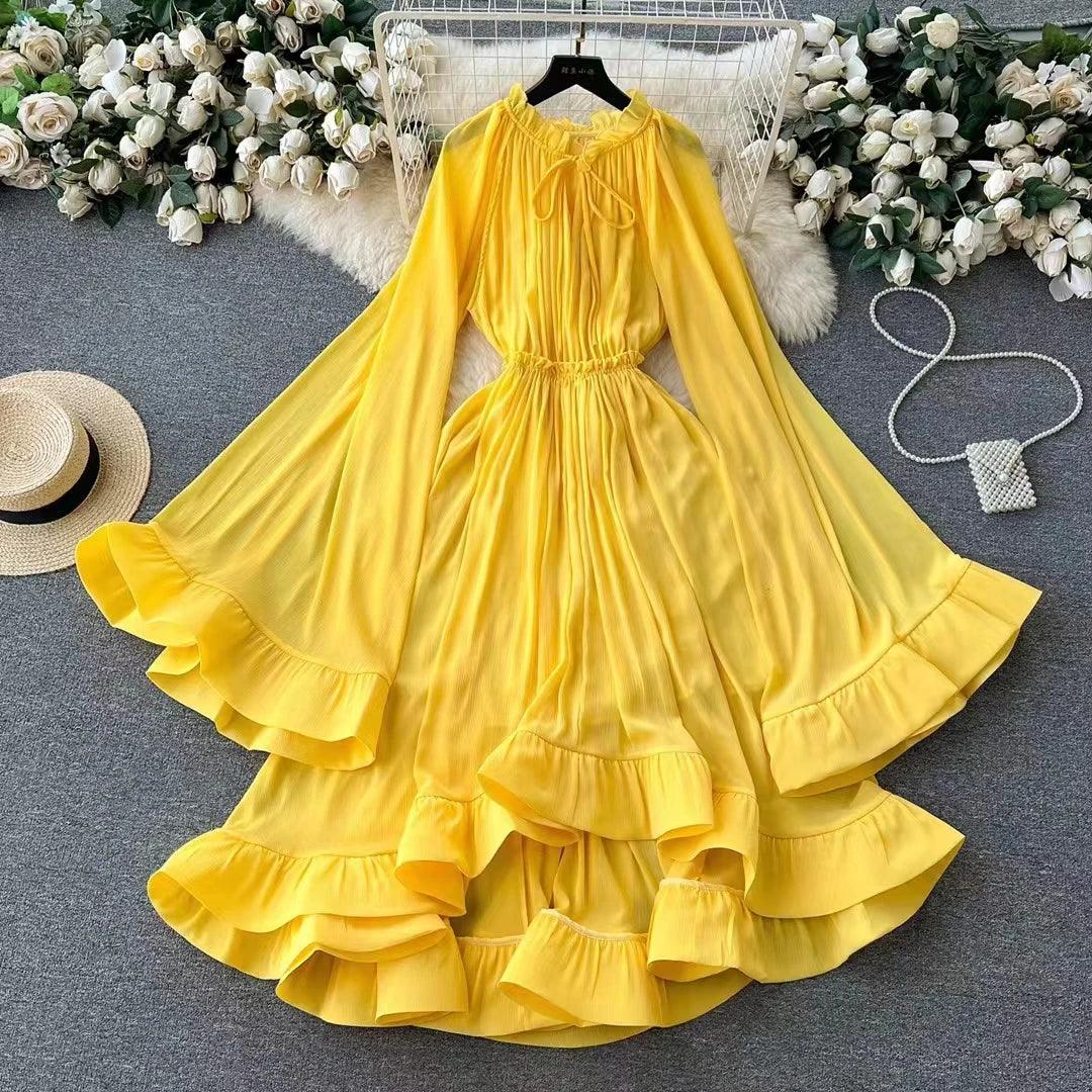 RAFFLES SUMMER DRESS - Celestial Couture