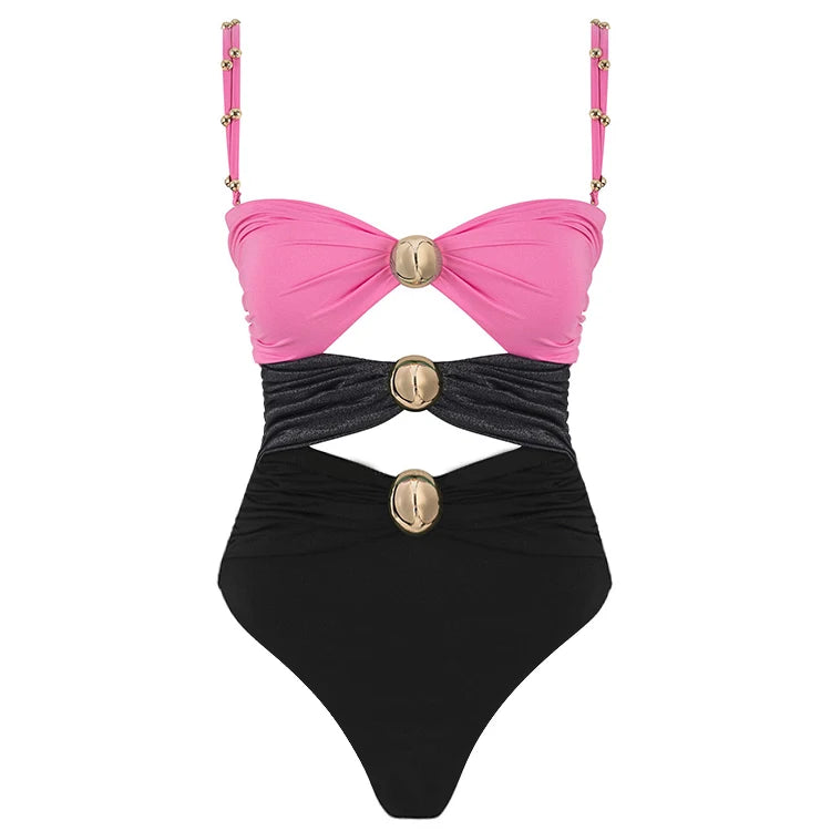 Shimmer & Shine Cutout Swimsuit - Celestial Couture