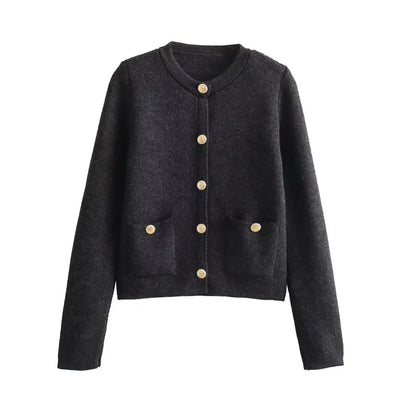 Everleigh | Chic Knitted Cardigan - Celestial Couture