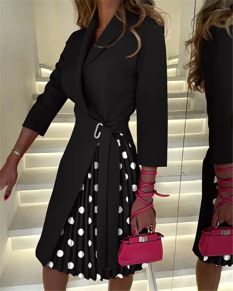 LUDMILA ELEGANT DRESS - Celestia Couture