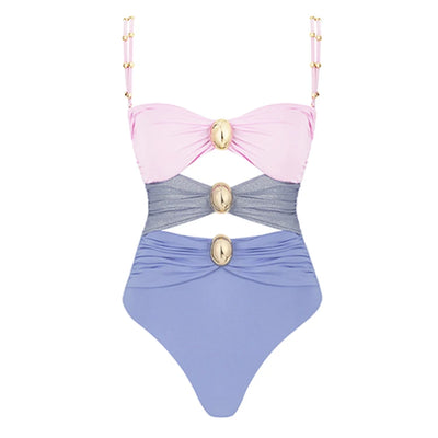 Shimmer & Shine Cutout Swimsuit - Celestial Couture