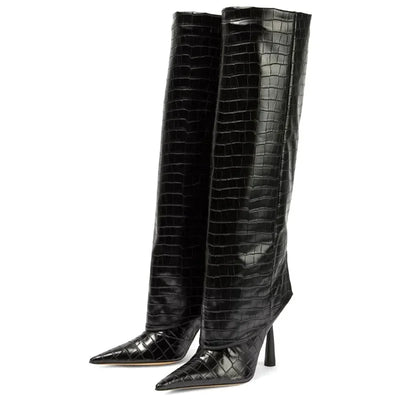 VIVANIA Knee-High Boots High Heels