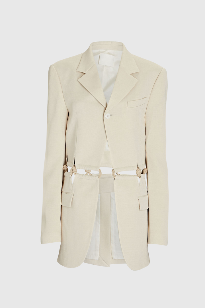 Salem Hollow Rope Blazer - Celestia Couture