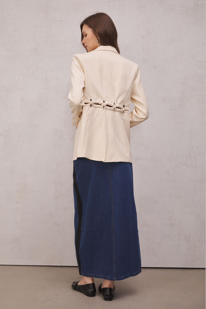 Salem Hollow Rope Blazer - Celestia Couture