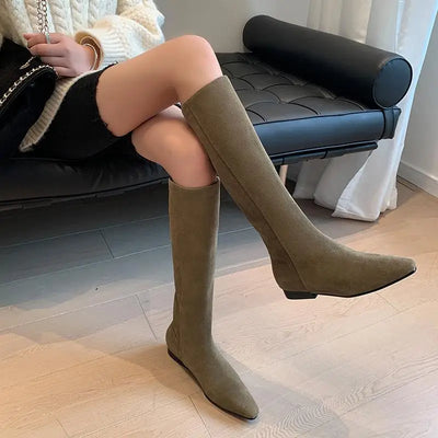 Sienna Cow suede boots
