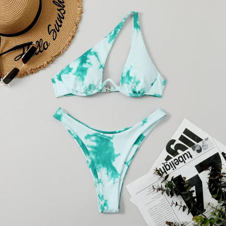 TROPICAL TWIRL BIKINI - Celestia Couture