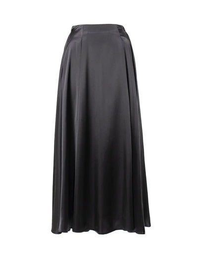 Deeptown Satin Maxi Skirt - Celestial Couture