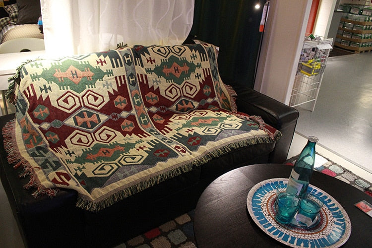 Tribal Boho Rugs &amp; Blankets - Outdoor or Indoor