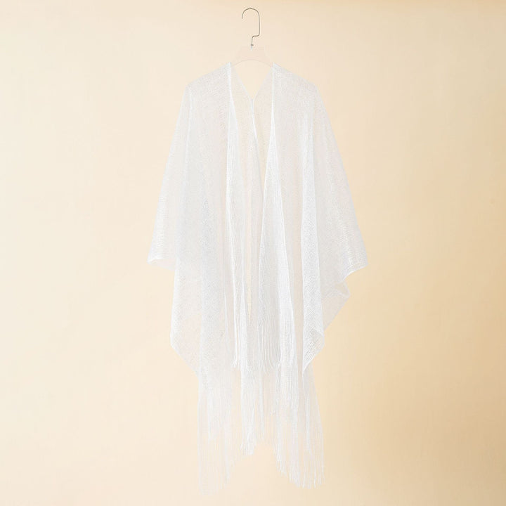 Tassel See through Bikini Beach Cover Up