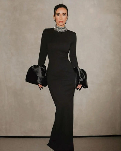 MONA ELEGANT EVENING DRESS - Celestial Couture