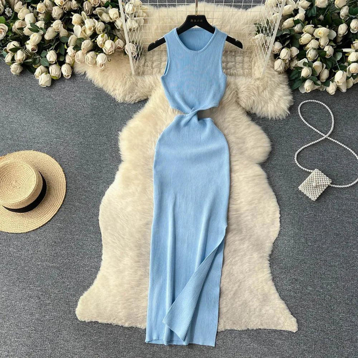 Elysian Knot Bodycon Dress - Celestia Couture