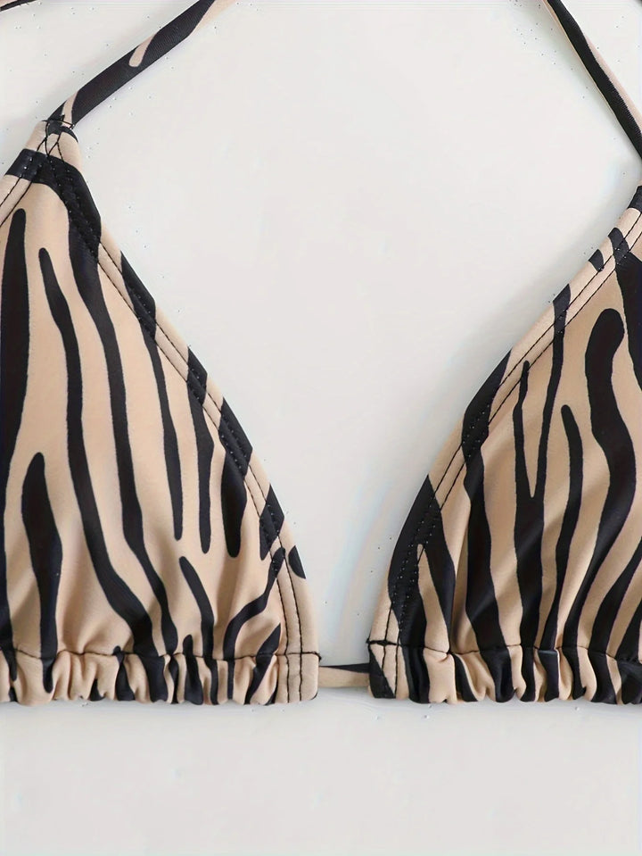LEO Three Pieces Bikini Set - Celestia Couture