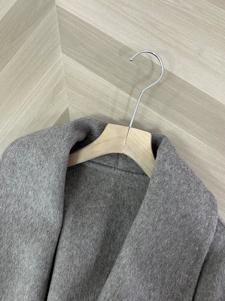 ELARA 2 WOOL COAT FOX FUR