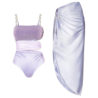 Shimmer & Shine Cutout Swimsuit - Celestial Couture