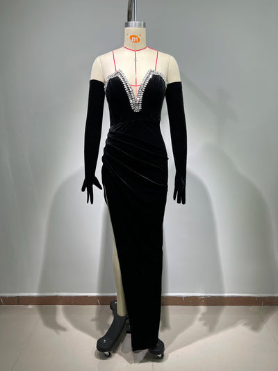 CELESCIAL MIDNIGHT DRESS - Celestial Couture