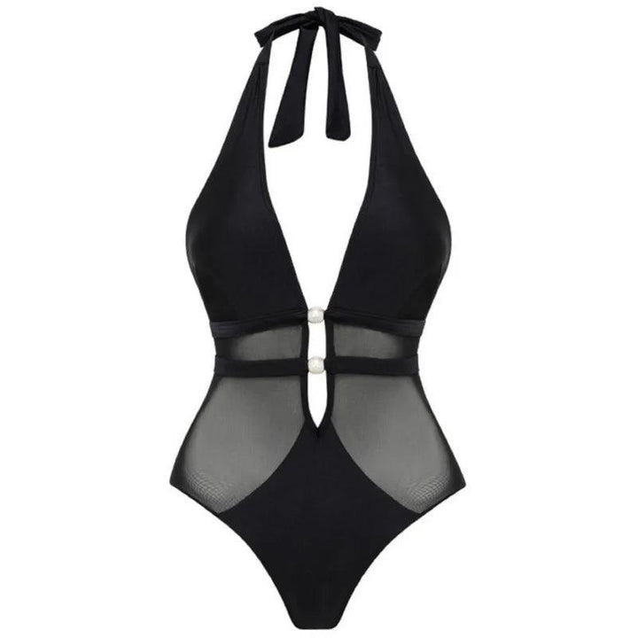 OUINA FLOWER SWIMWEAR AND RUFFLED SKIRT - Celestial Couture