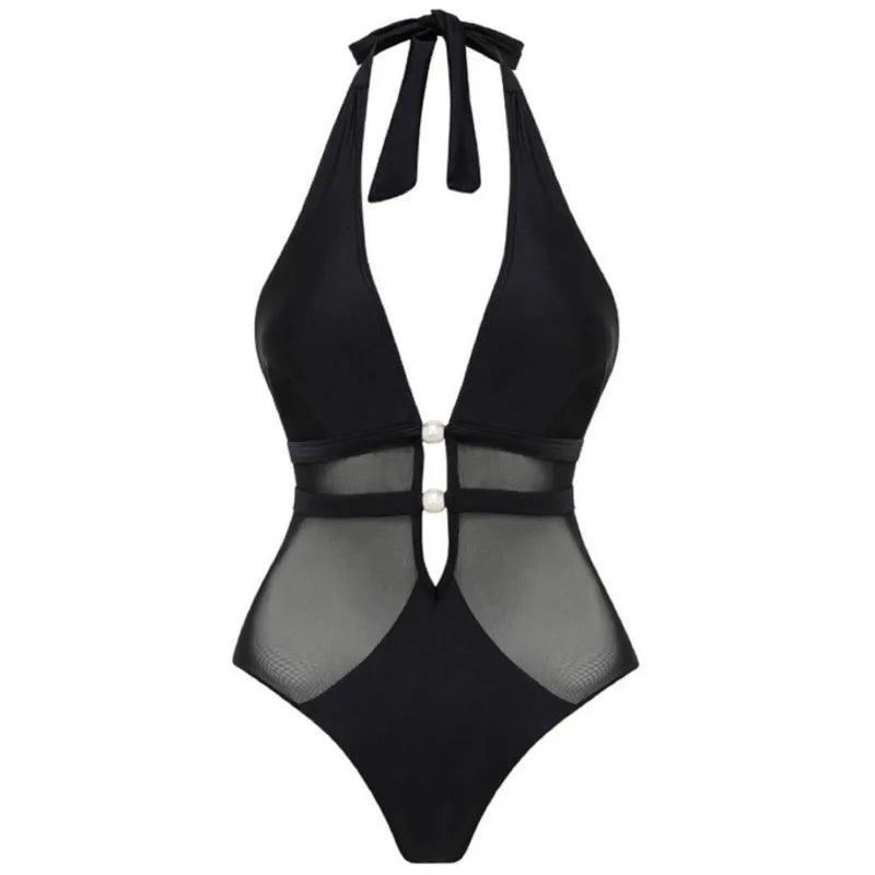 OUINA FLOWER SWIMWEAR AND RUFFLED SKIRT - Celestial Couture