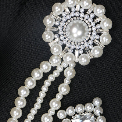 Lunar Pearl Mini Dress - Celestial Couture