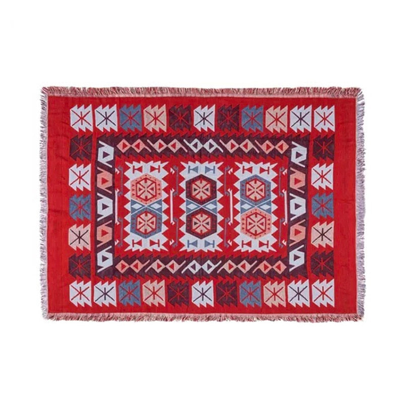Tribal Boho Rugs &amp; Blankets - Outdoor or Indoor