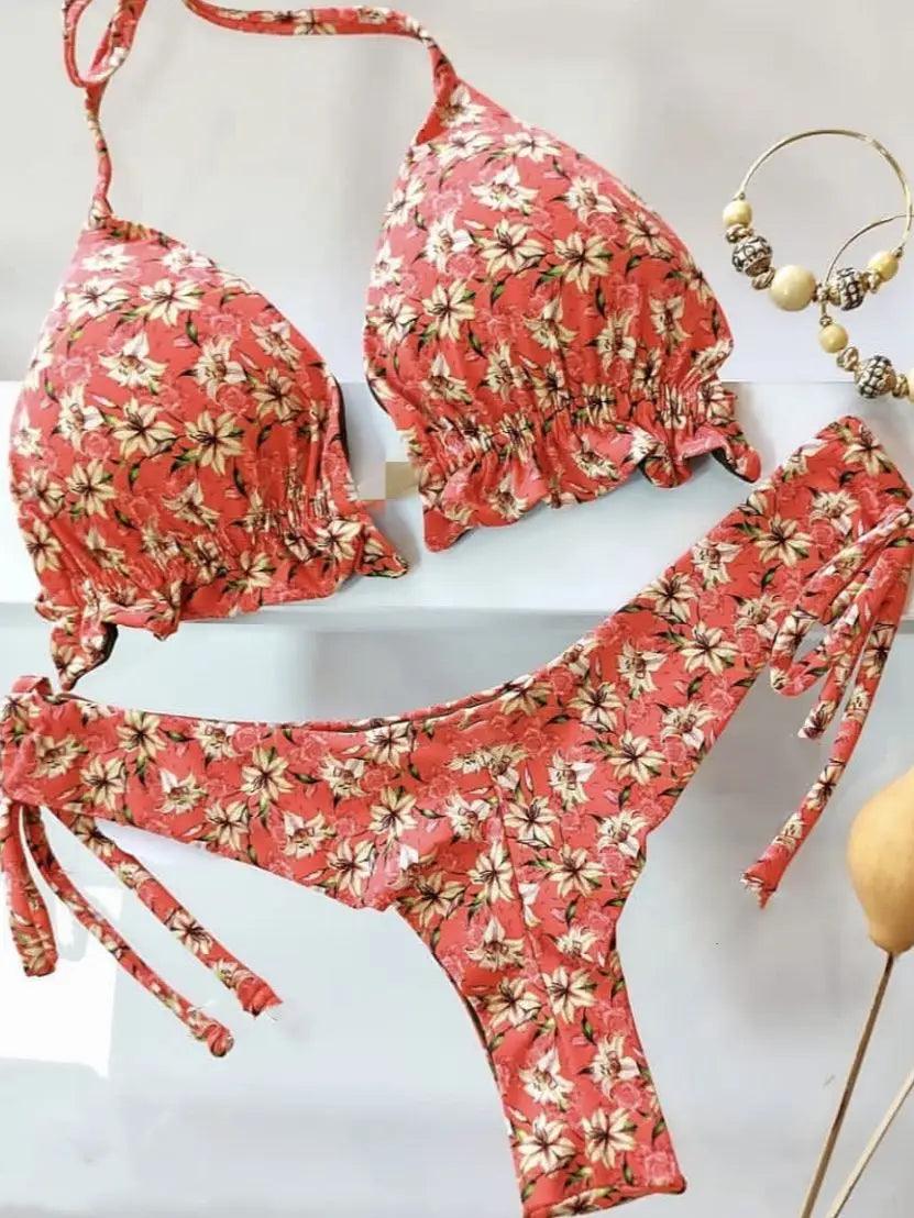 CORAL REEF BIKINI - Celestia Couture
