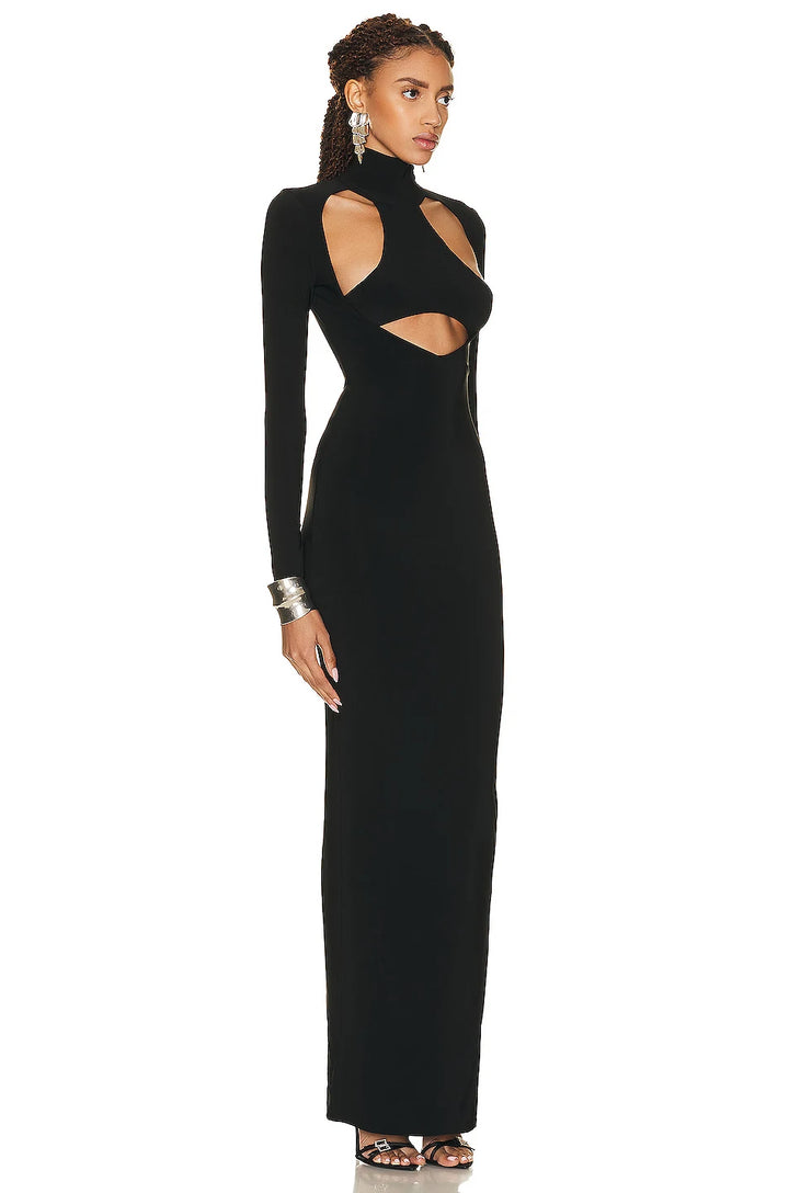 Celestial Halo Maxi Dress - Celestia Couture