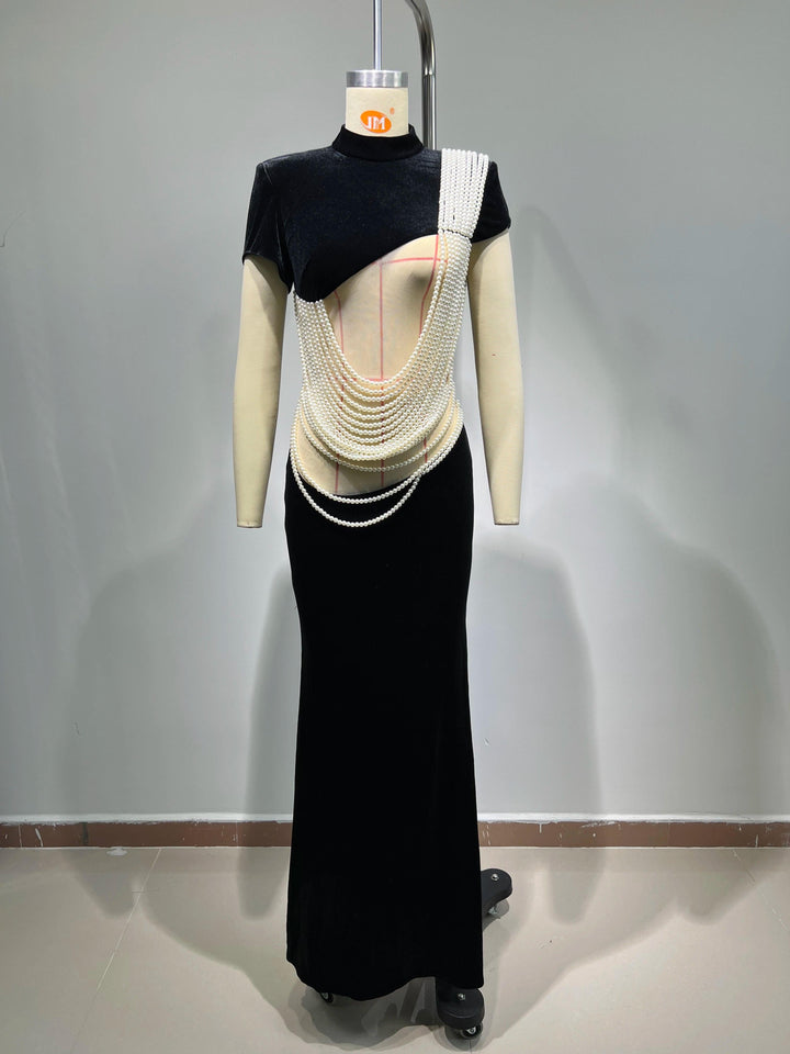 CELESCIAL CASCADE DRESS - Celestia Couture