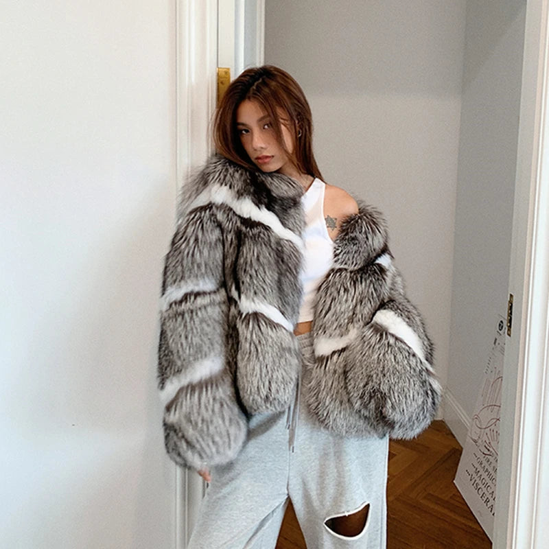 LOREN Women's Fur Coat