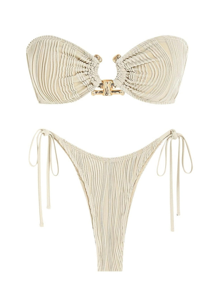 Ring Bandeau Bikini - multiple colors