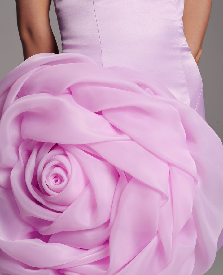 Rosette Glam Dress - Celestia Couture