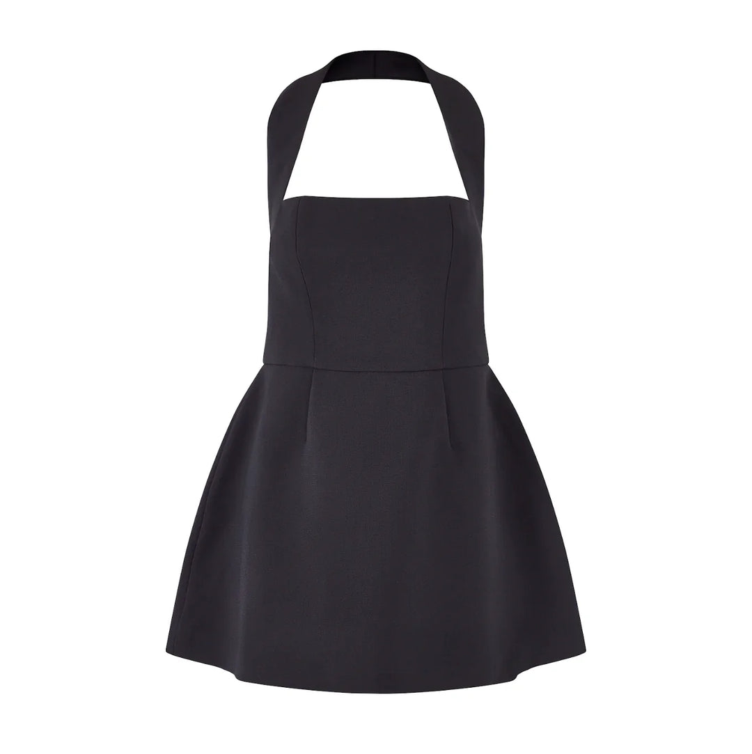 Celestia structured Mini Dress | Black - Celestial Couture