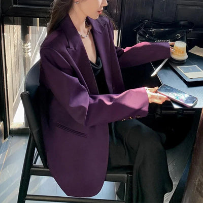 EMELIE Loose Suit Blazer