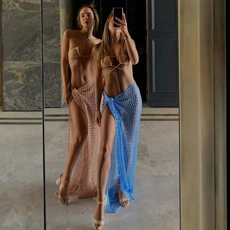 Solar Breeze Knit Skirt - Celestial Couture