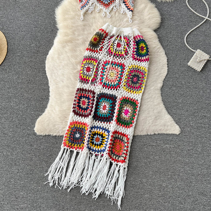 Two Piece Knitted Beach Set