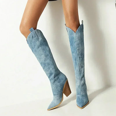 ODETTE  Denim Boots
