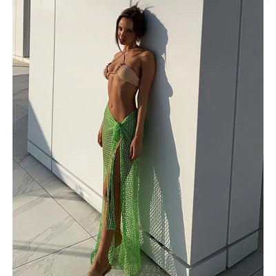 Solar Breeze Knit Skirt - Celestial Couture