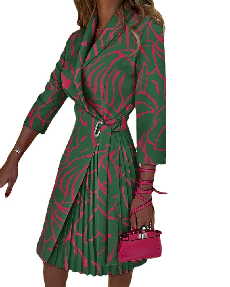LUDMILA ELEGANT DRESS - Celestia Couture