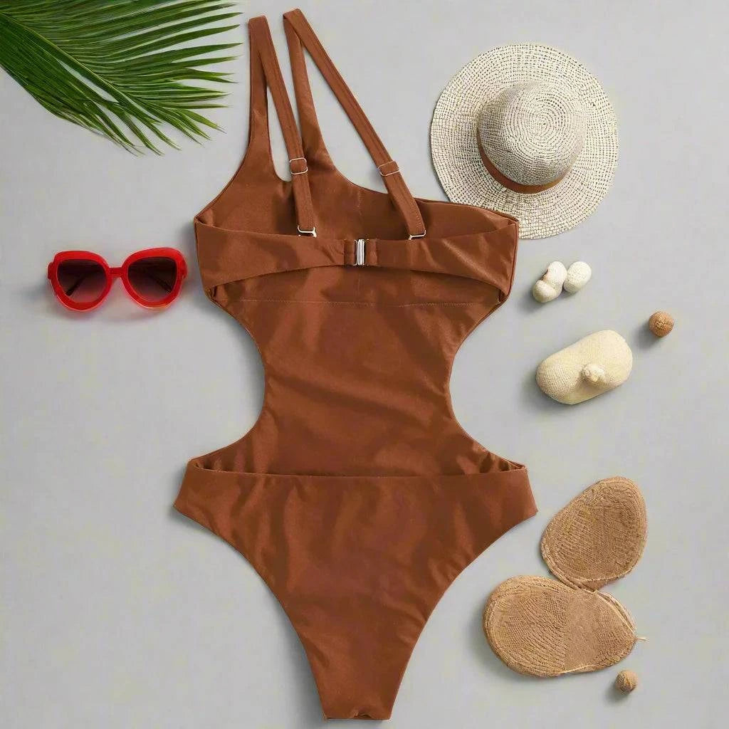 Eclipse One-Shoulder Monokiniy - Celestial Couture