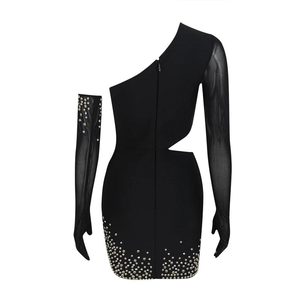 LUXURIOUS LUSTER DRESS - Celestia Couture