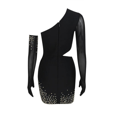LUXURIOUS LUSTER DRESS - Celestial Couture