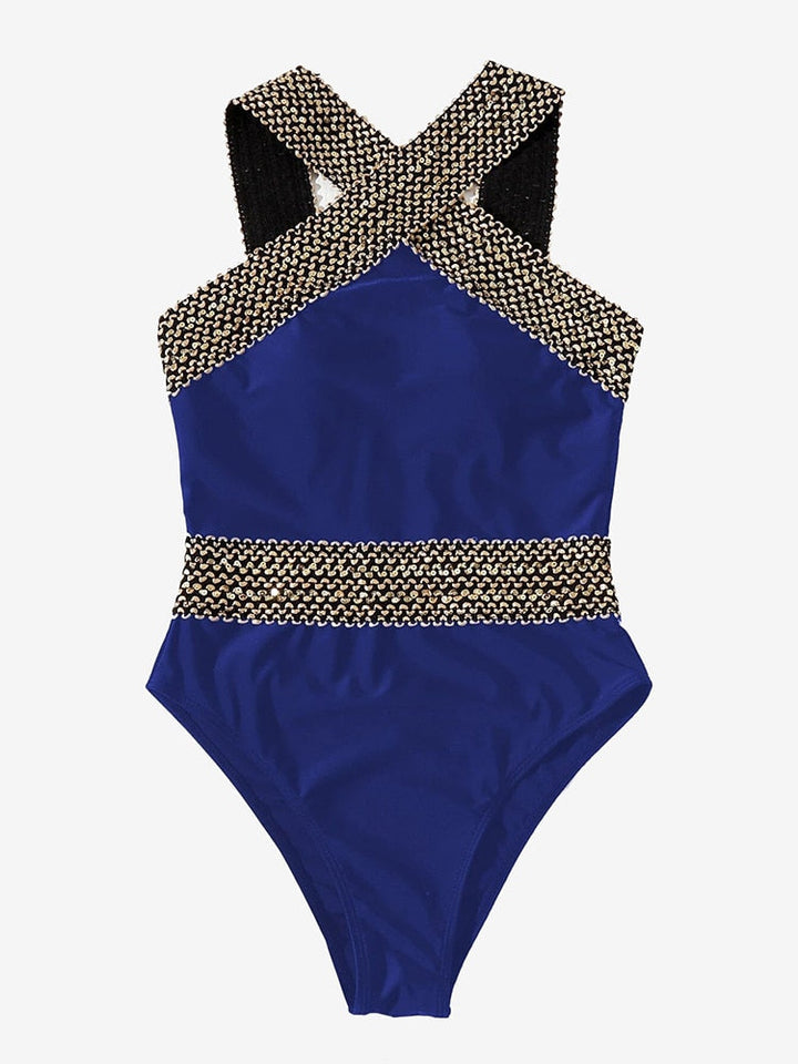 Detailed One Piece Swimwear  -  multiple style and colors