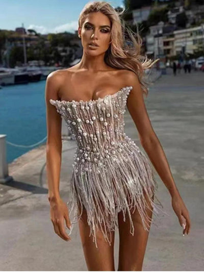 SUPREME SPARKLEC DRESS - Celestial Couture