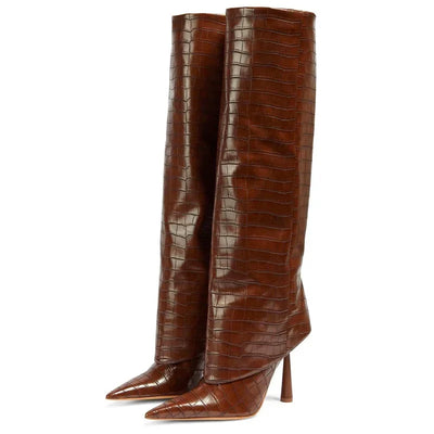 VIVANIA Knee-High Boots High Heels