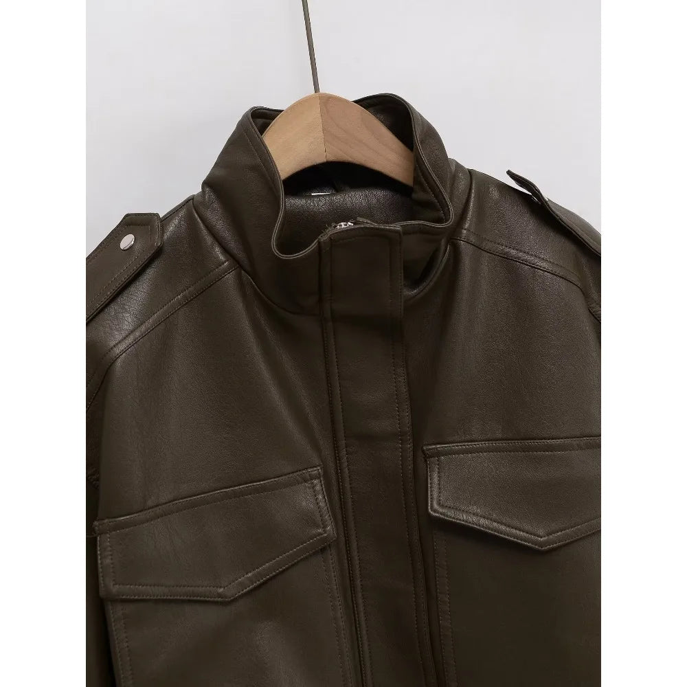 CELESTINE Leather Jacket