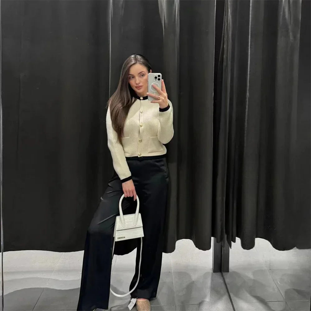 Everleigh | Chic Knitted Cardigan - Celestial Couture