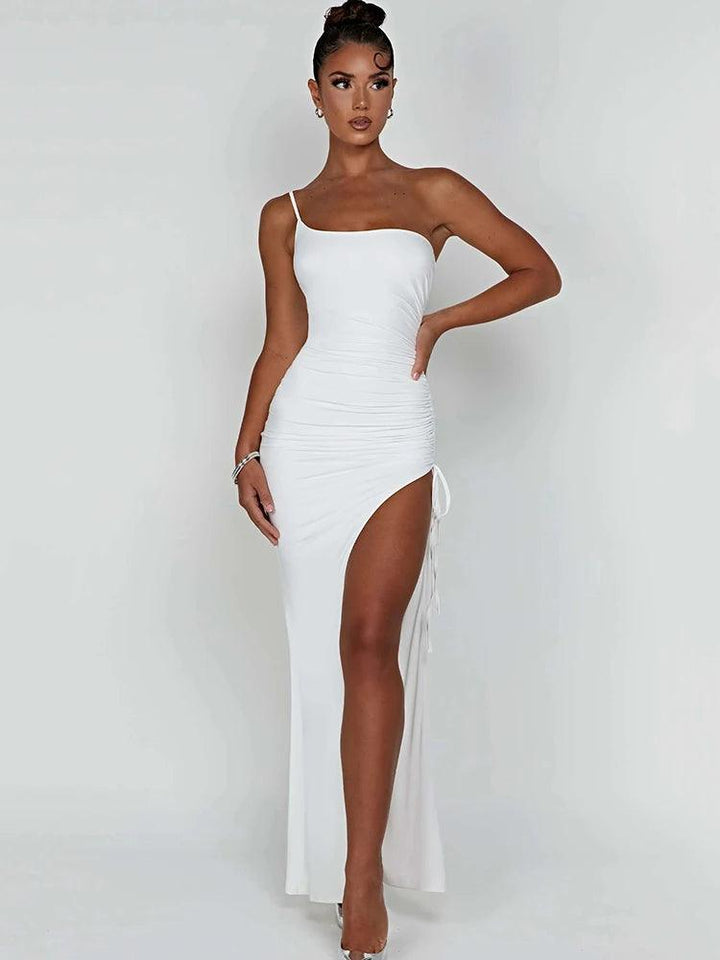 One Shoulder Dress - Celestia Couture