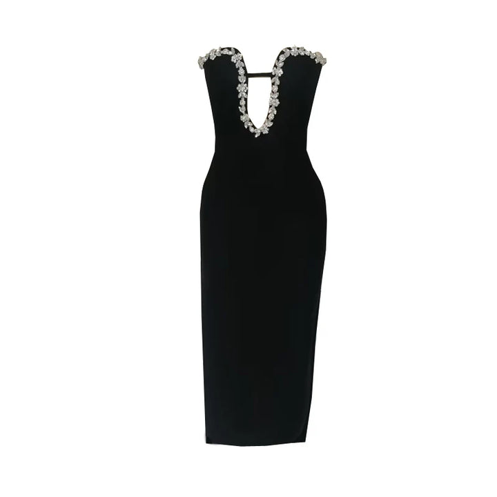 Black Siren Dress - Celestia Couture